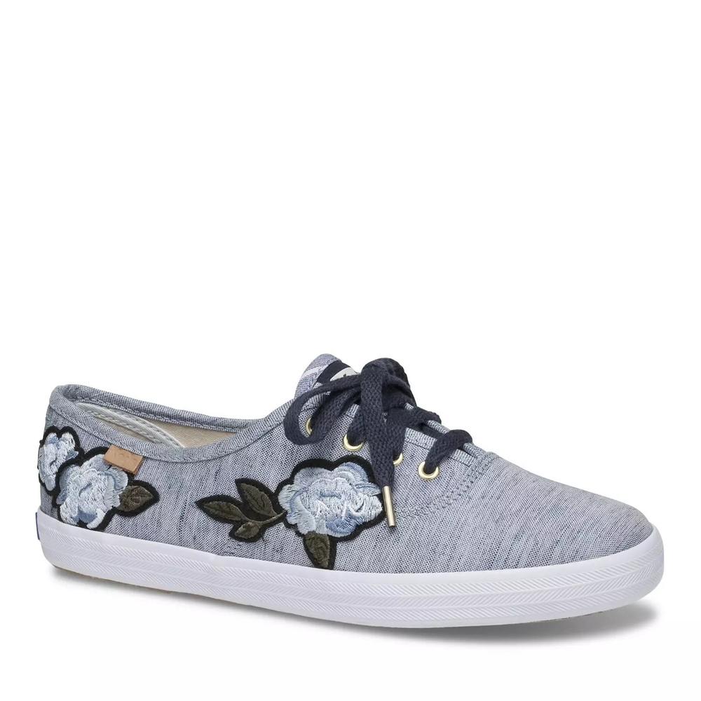 Keds Women's Floral Embroidered Sneakers